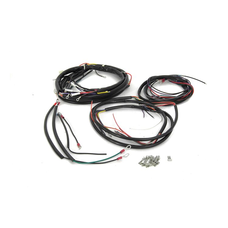 V-Twin Mfg. Builders Wiring Harness Kit For Harley FX 1973-1974