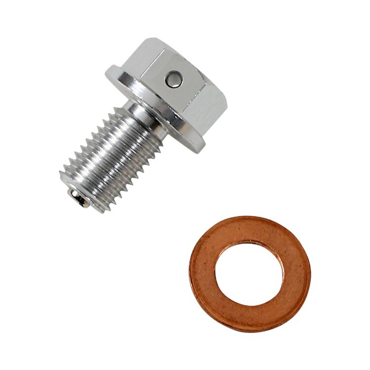 Moose Racing Aluminum Magnetic Drain Plug Yamaha 125cc-450cc 2001-2022
