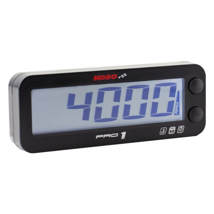 Koso Pro 1 Universal Tachometer And Temperature Meter