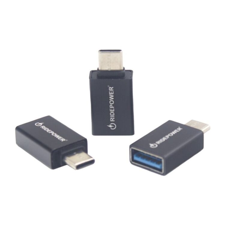 RidePower Male USB To Female USB-C Power Adapter