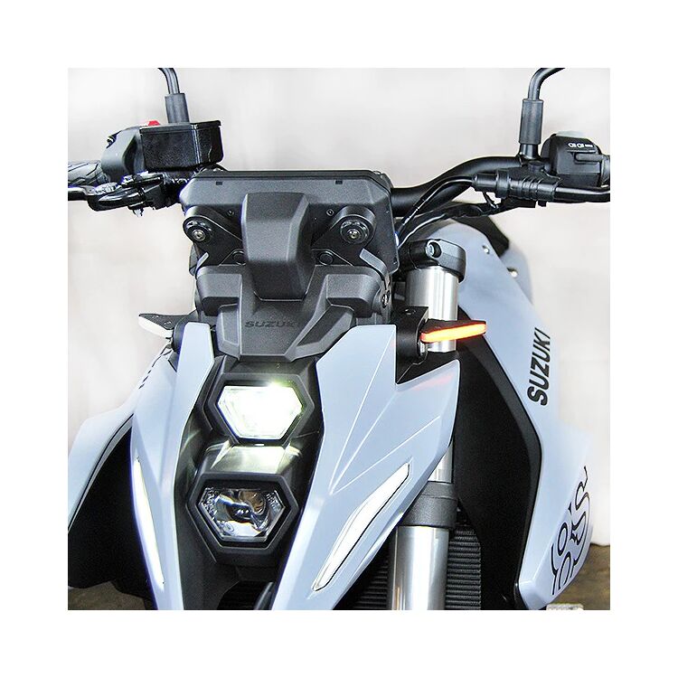 New Rage Cycles LED Front Turn Signals Suzuki GSX-8R 2024-2025