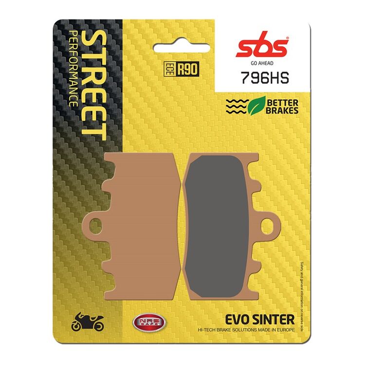 SBS HS Sintered Front Brake Pads 796HS
