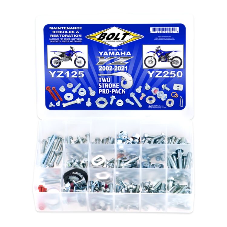 Bolt Hardware Pro Pack Yamaha YZ125 / YZ250 2002-2021