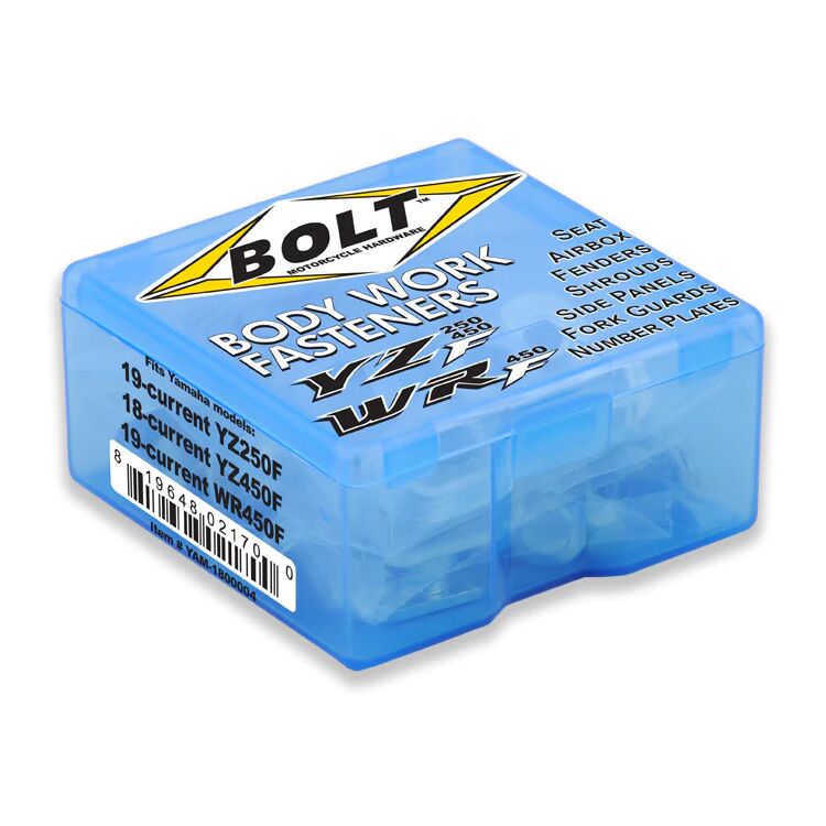 Bolt Hardware Full Plastics Fastener Kit Yamaha YZ250F / YZ450F / WR450F 2023-2026