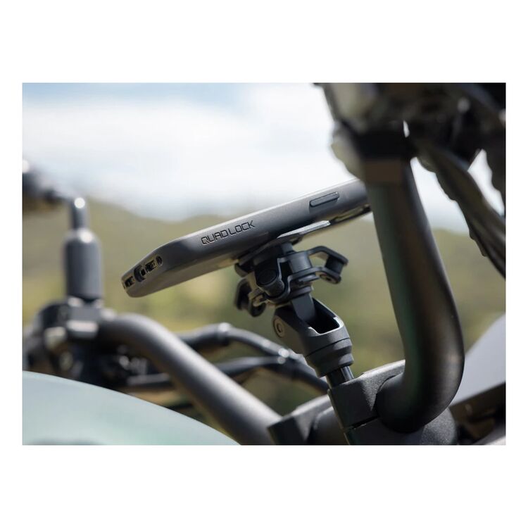 Quad Lock Motorcycle Handlebar Clamp Mount Pro