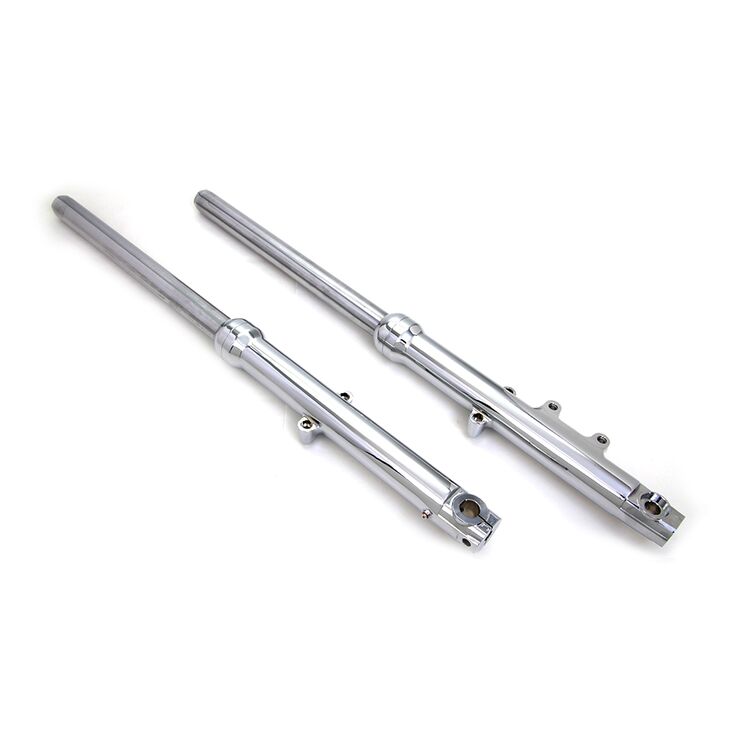 V-Twin Mfg. 39mm Fork Slider Assembly For Harley FX / XL 2000-2004