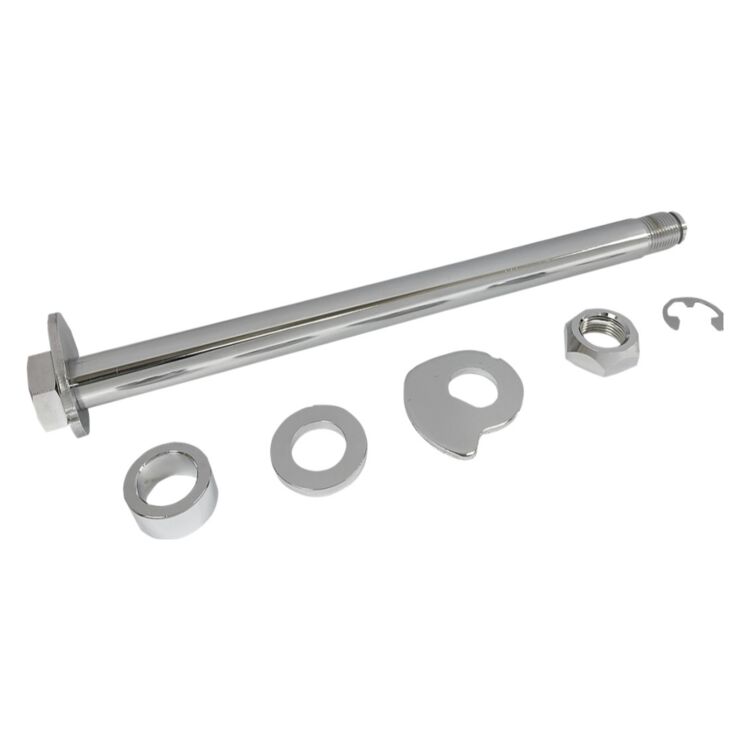 Drag Specialties Chrome Rear Axle Kit For Harley Touring 2014-2025