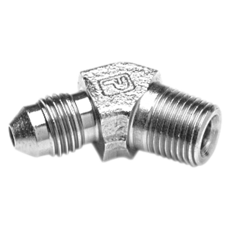 1/8"NPT to AN-3 / 45 Degree Short