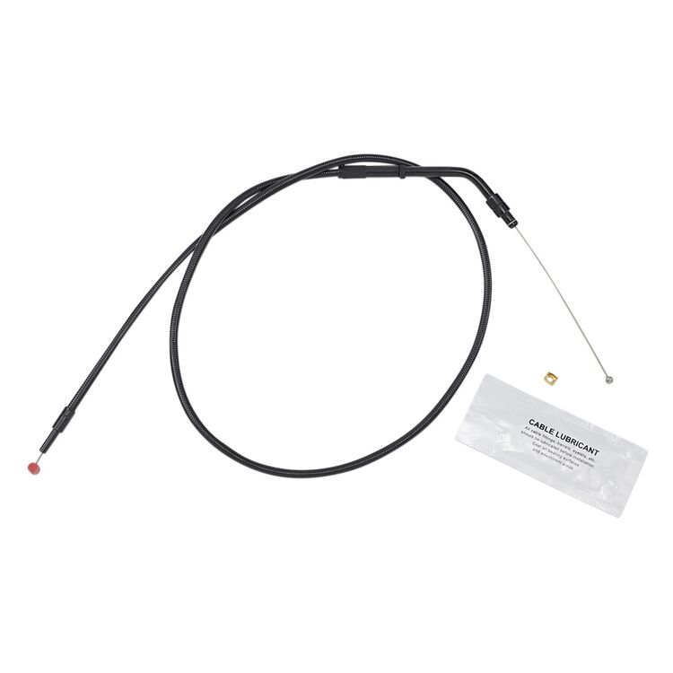 Barnett Stealth Series Throttle Cable For Harley Sportster 2007-2022 Stock [Open Box]