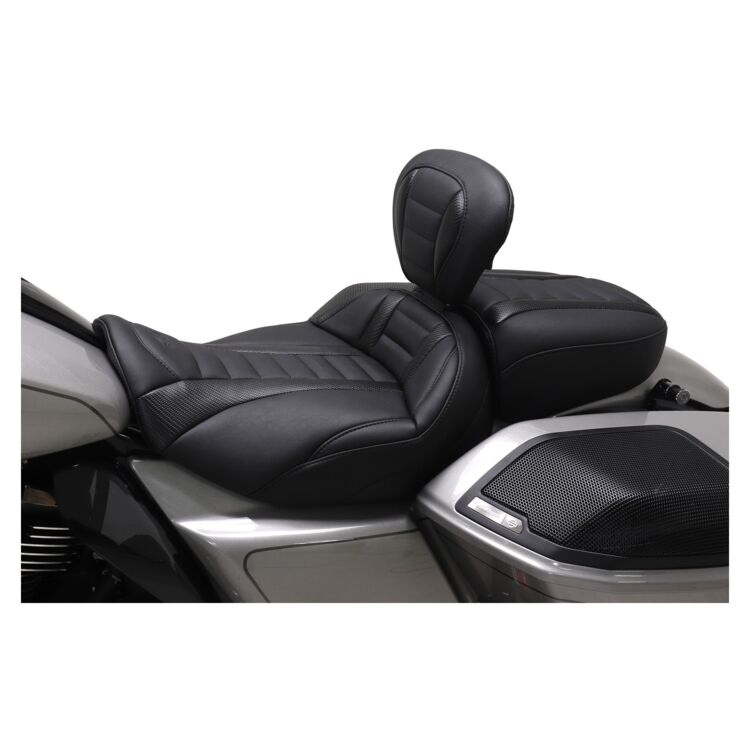 Carbon Fiber w/ Black Stitch