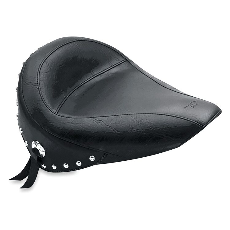 Mustang Standard Touring Solo Seat For Harley Softail With 150mm Rear Tire 2000-2015