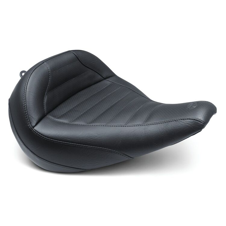 Mustang Standard Touring Tuck & Roll Solo Seat For Harley Softail Breakout 2018-2020