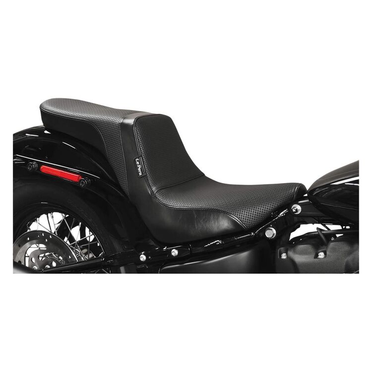Le Pera Daytona 2-Up Basket Weave Seat For Harley