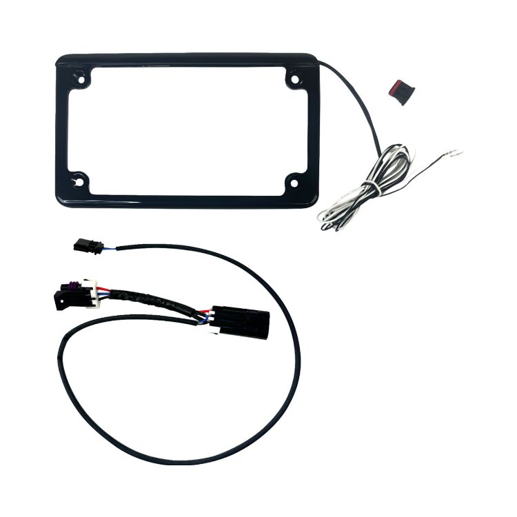 Custom Dynamics License Plate Frame Can-Am Maverick 2017-2025