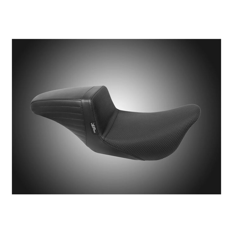 Le Pera Kickflip Basket Weave Seat For Harley FLTRX / FLHX 2023-2026