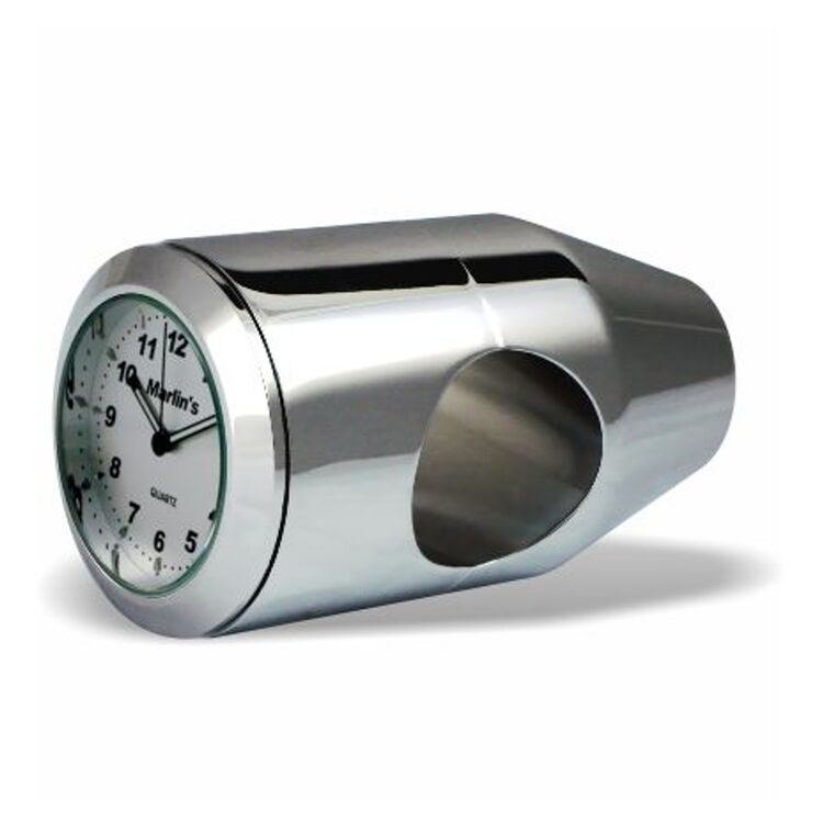Brushed Aluminum Clock