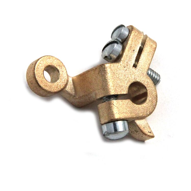 V-Twin Mfg. Brass Carburetor Throttle Lever For Harley Knucklehead 1940-1947