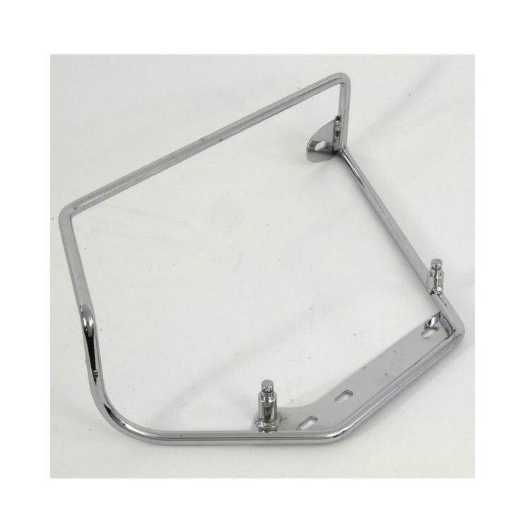 V-Twin Mfg. Fiberglass Saddlebag Bracket For Harley FL 1978-1984 Left Side [Previously Installed]