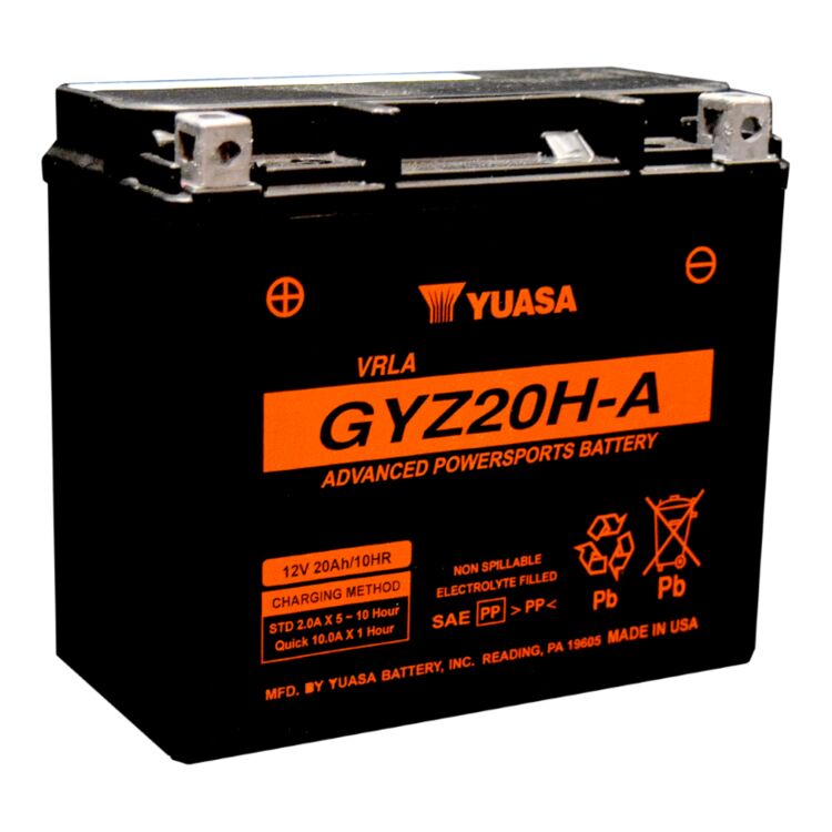 Yuasa GYZ20H-A Factory Activated AGM High Performance Battery