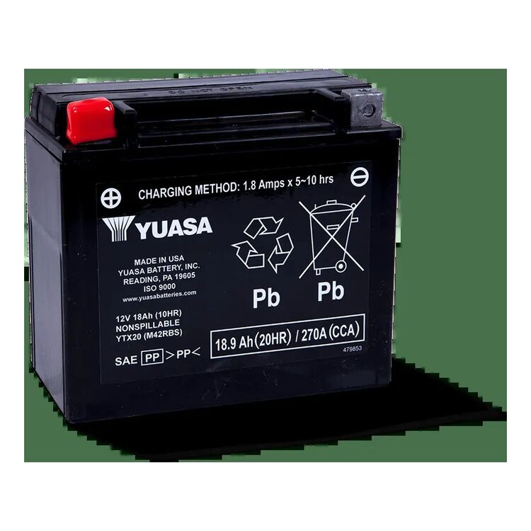 Yuasa YTX20 Factory Activated AGM Battery