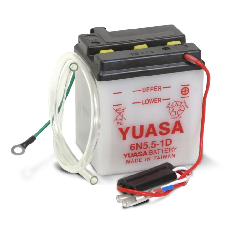 Yuasa 6N5.5-1D Yumicron 6 Volt Conventional Battery