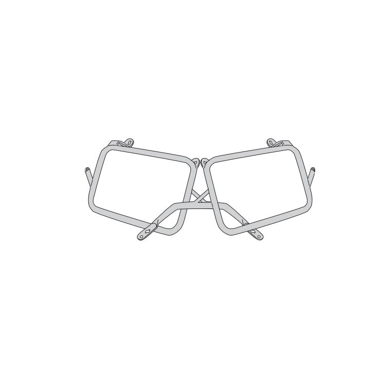 Givi PLO6423CAM Side Case Racks Triumph Tiger 1200 GT Explorer / Rally Explorer 2022-2025