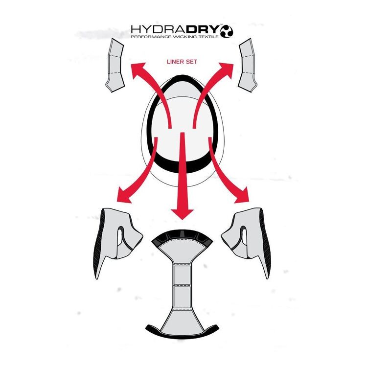 Icon Airframe Pro Liner Set XL Standard/2XL Tighter [Open Box]