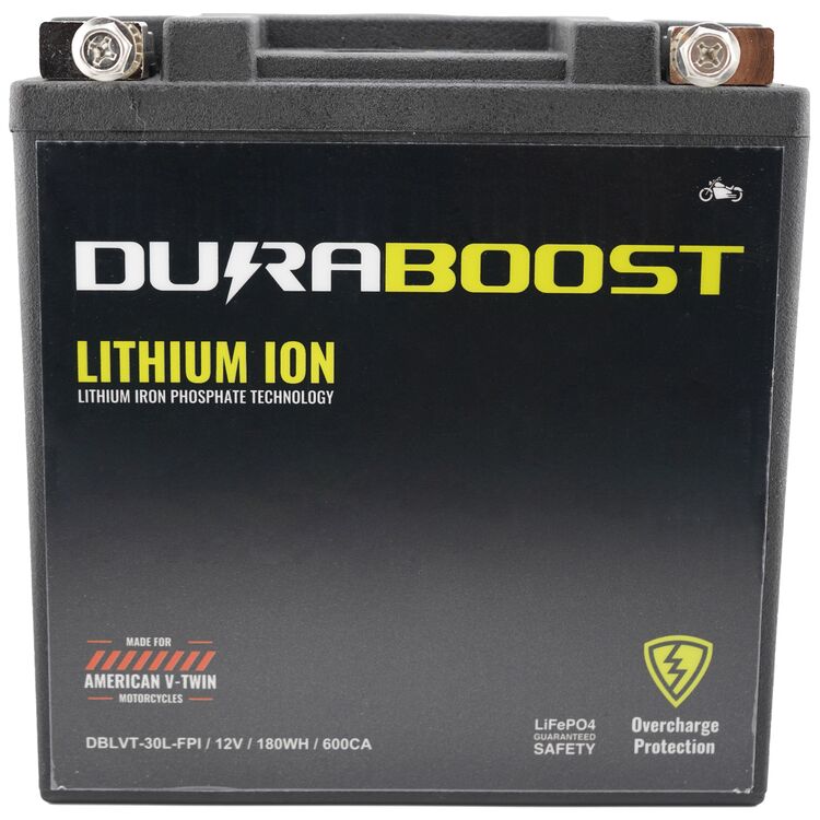 Duraboost V-Twin DBLVT30L Lithium Ion Battery For Harley