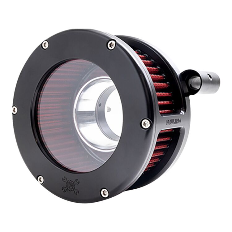 Black With Red Filter