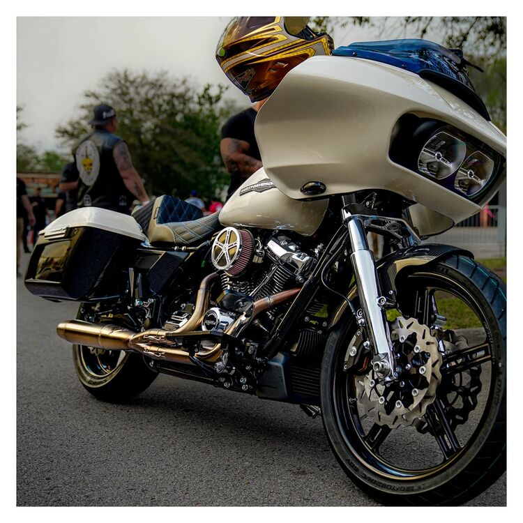 Sawicki Speed Shop 2-Into-1 Mid Length Exhaust For Harley Touring 2017-2026