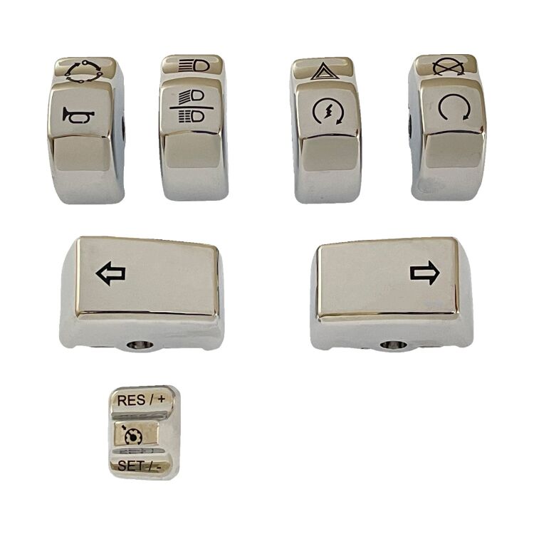 Drag Specialties Switch Caps For Harley 2012-2026