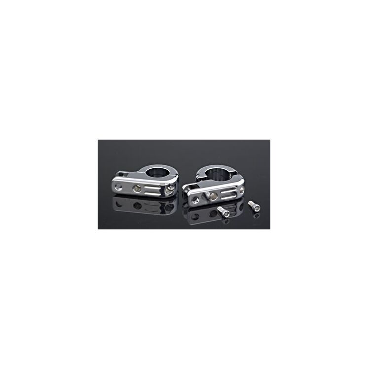 J&P Cycles Footpeg Mount Kit For 1-1/4" Highway Bars [Previously Installed]