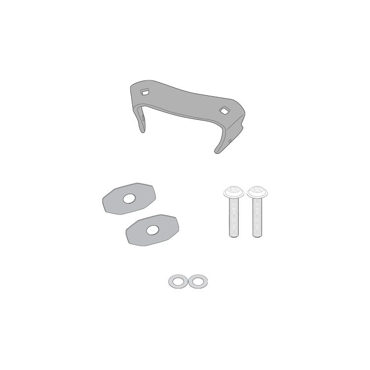 Givi 5145KIT Side Case Rack Mounting Kit BMW F900GS 2024-2025