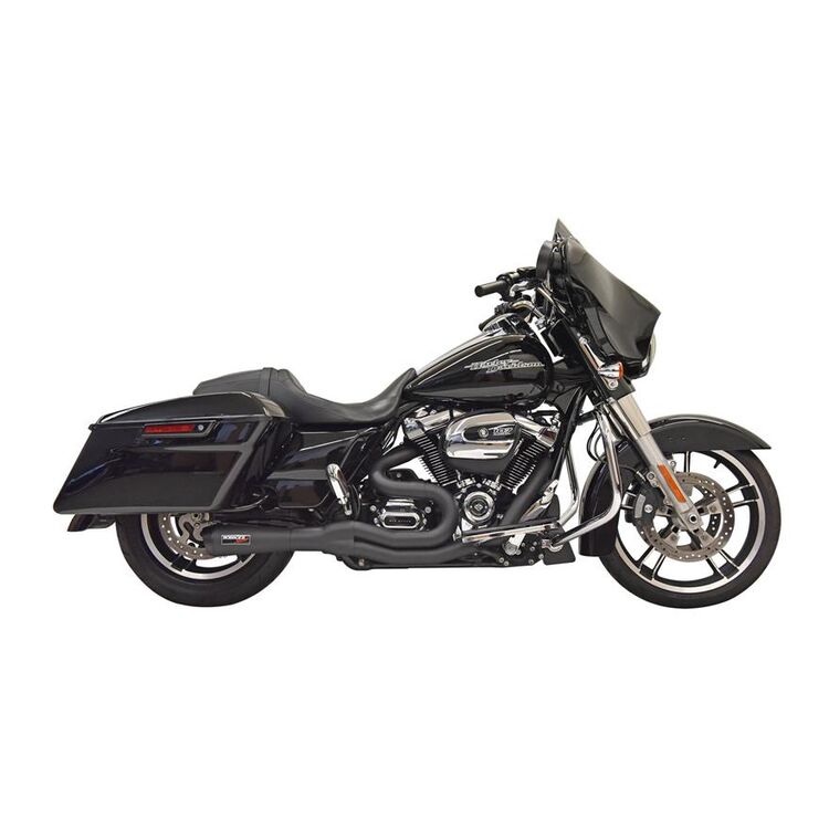 Bassani Road Rage II Megaphone 2:1 Mid-Length Exhaust For Harley