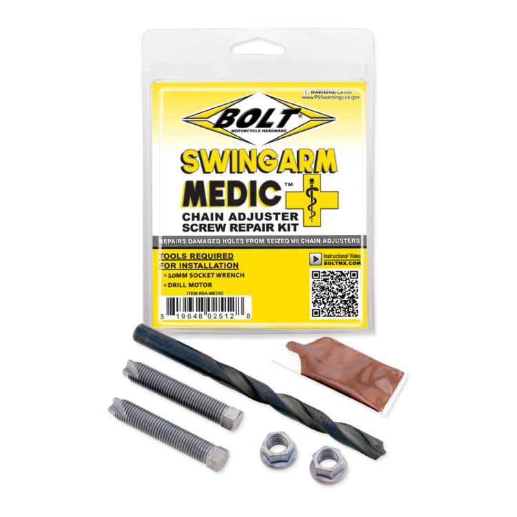 Bolt Hardware Swingarm Medic Chain Adjuster Repair Kit