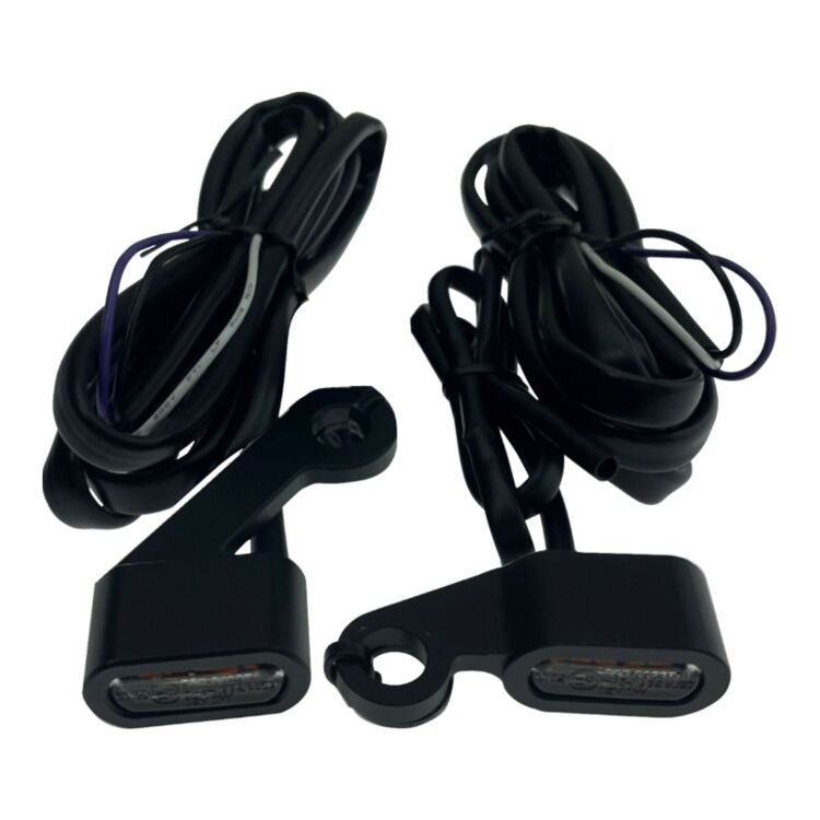 Drag Specialties LED Handlebar Marker Lights For Harley XL 2004-2013