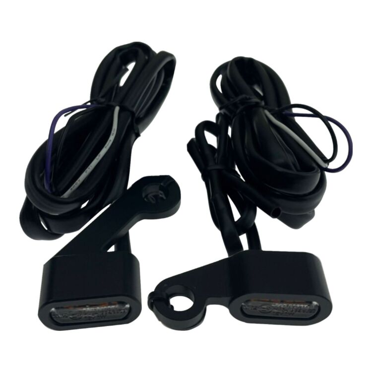 Drag Specialties LED Dual Function Handlebar Marker Lights For Harley Sportster 2004-2013