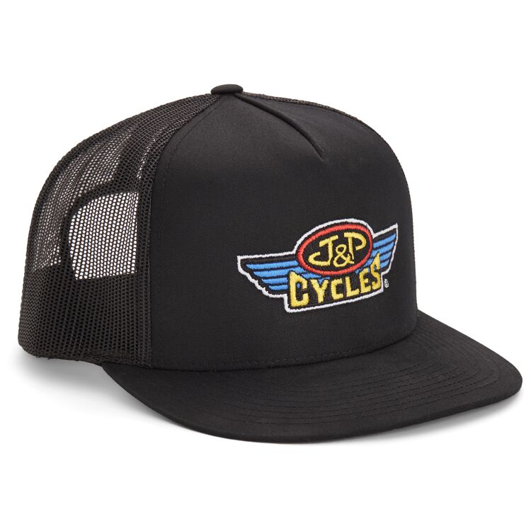 J&P Cycles Embroidered Trucker Hat