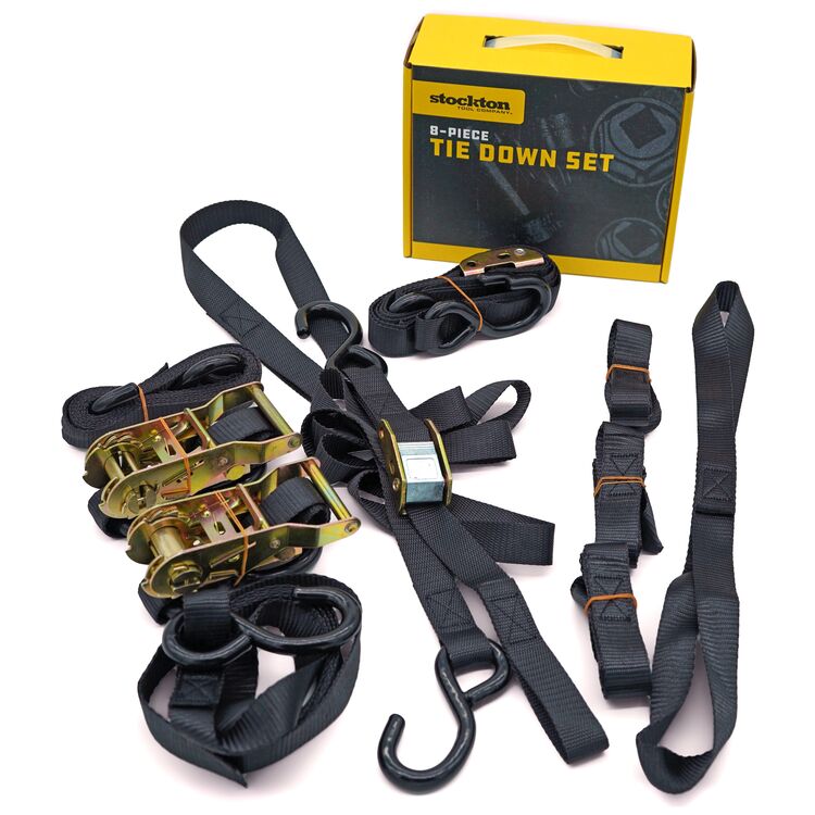Stockton 8 Piece Tie Down Kit