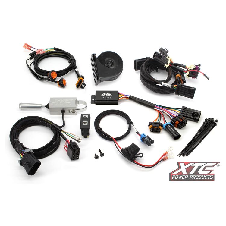 XTC Power Products Self-Canceling Turn Signal Kit w/Billet Lever Can-Am Commander 2021-2024