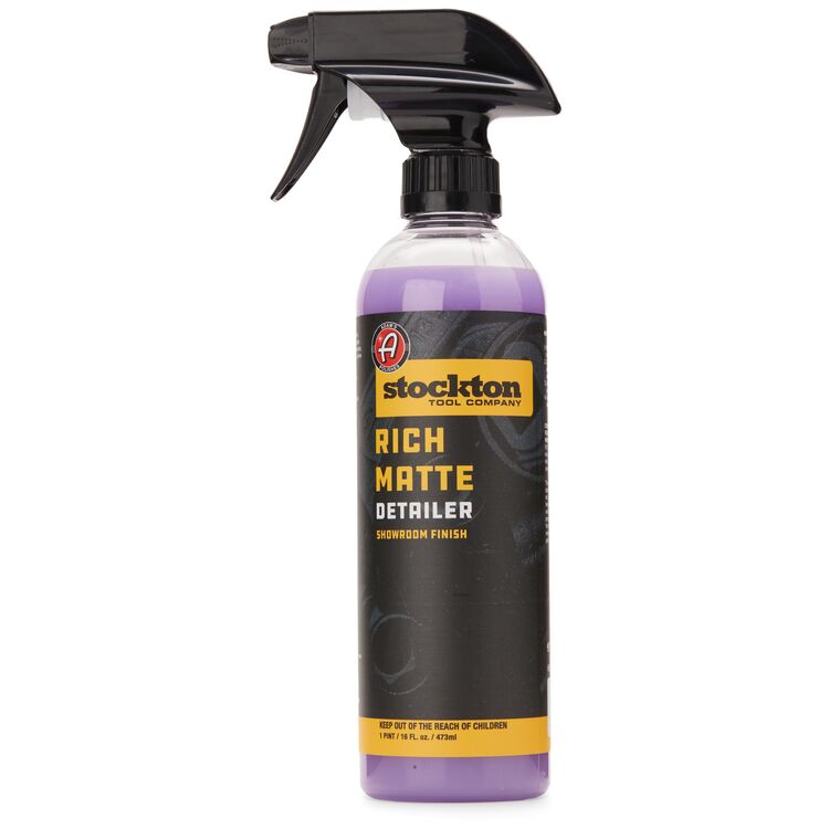 Stockton X Adam's Rich Matte Detailer