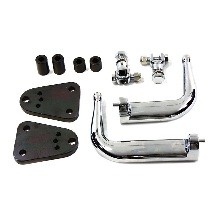 V-Twin Mfg. Adjustable Highway Peg Kit For Harley Sportster 2004-2022