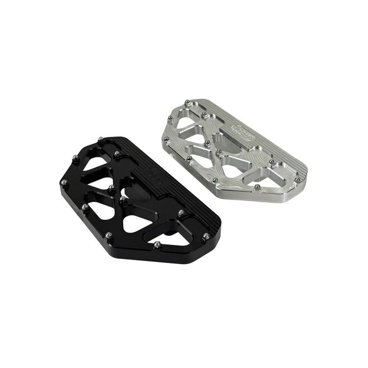 TC Bros Pro Series MX Passenger Floorboards For Harley Touring 1993-2026