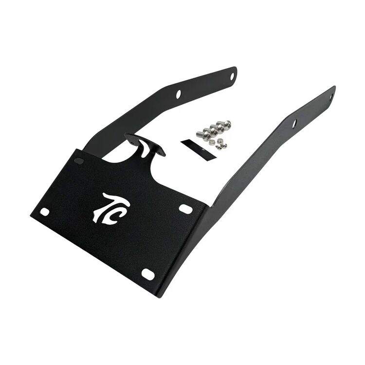 TC Bros License Plate Relocation Bracket For Harley Softail