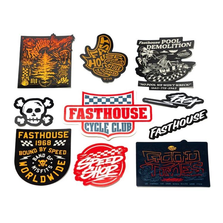 Fasthouse Lifestyle Decal Set