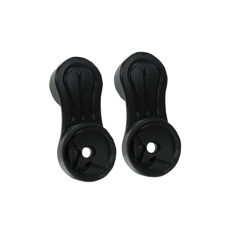 Pingel Fairing Mirror Drop Brackets For Harley Touring 2014-2024 Black [Open Box]