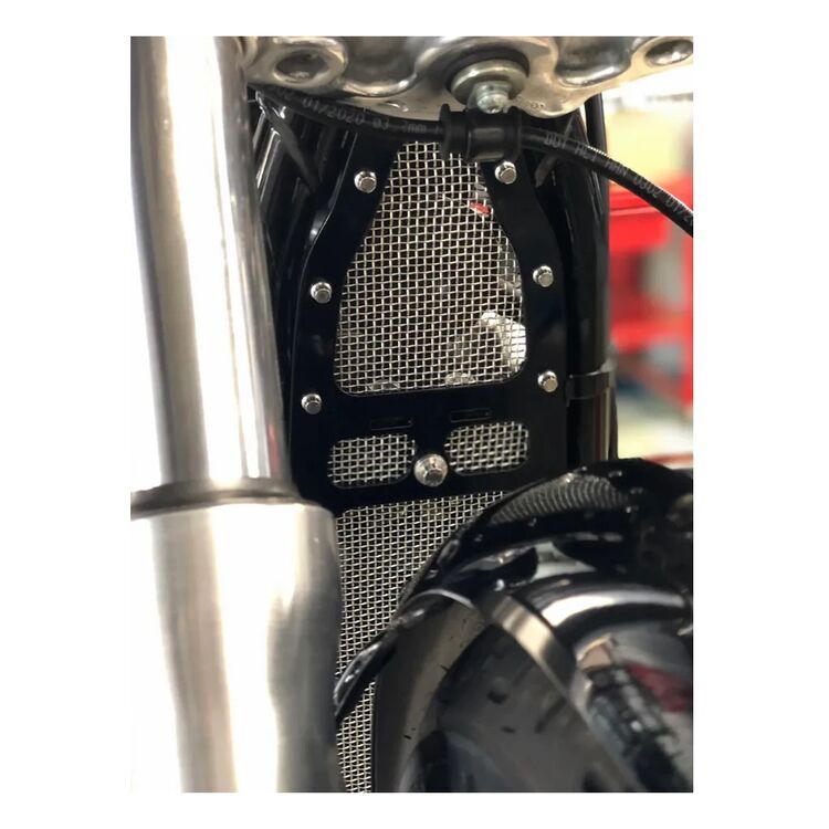 Bare Knuckle Performance Oil Cooler Guard For Harley Softail 2018-2026 Gloss Black [Open Box]
