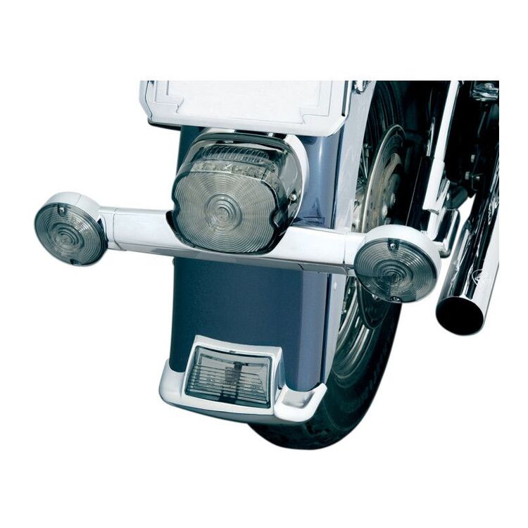 Kuryakyn Narrowed Rear Turn Signal Bar For Harley 1986-2017 Chrome [Open Box]