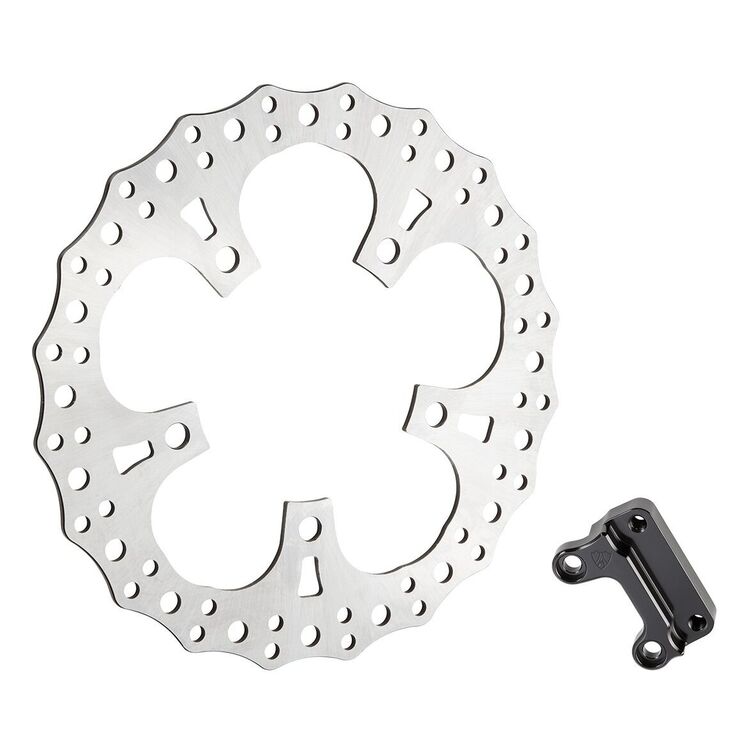 Arlen Ness 13" Jagged Brake Rotor For Harley Touring 2014-2025 Left Side [Previously Installed]