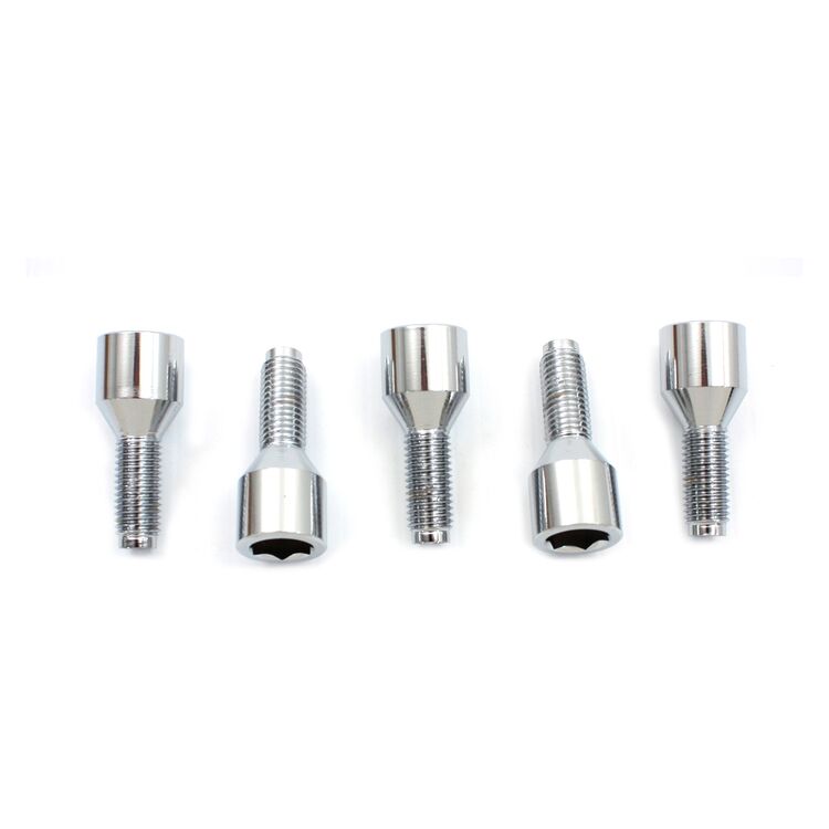 V-Twin Mfg. Brake Drum Wheel Lug Set For Harley 1936-1972